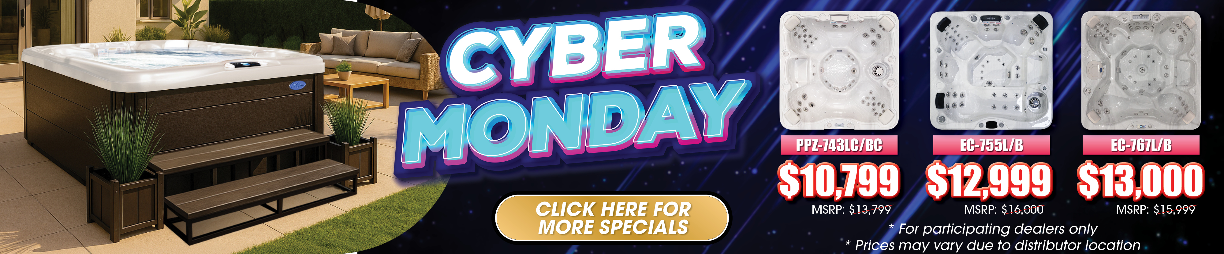 Calspas hot tub being used in a family setting - Guatemala City